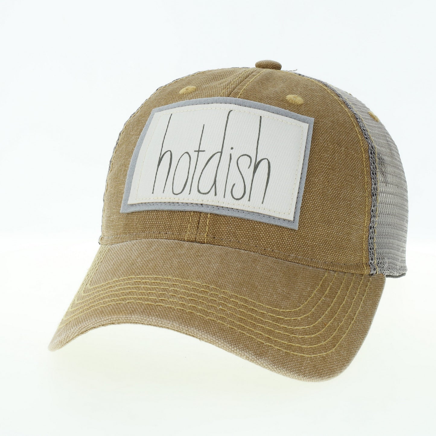 Hot Dish Dashboard Trucker in Khaki/Grey