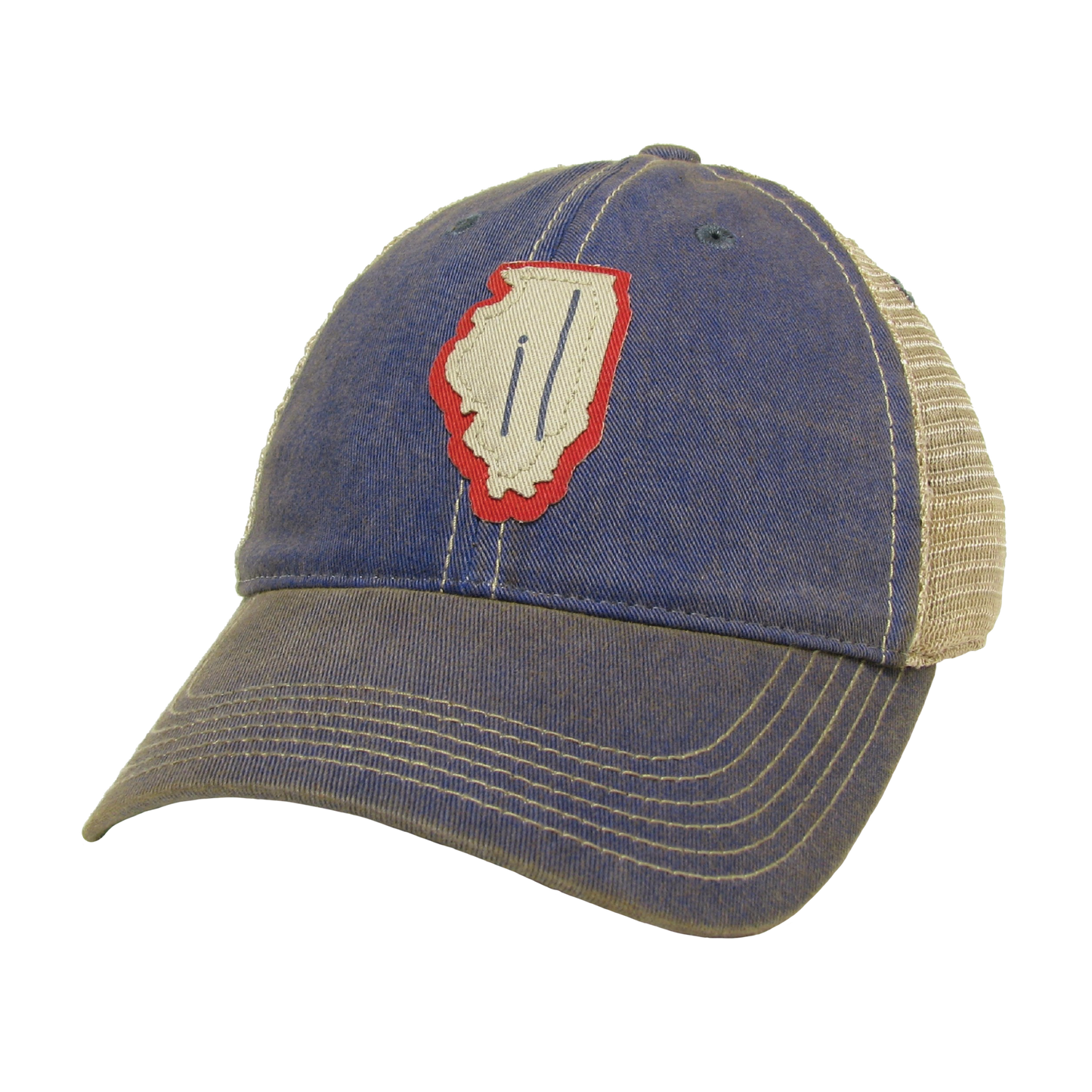 Illinois Old Favorite Trucker Hat in Blue