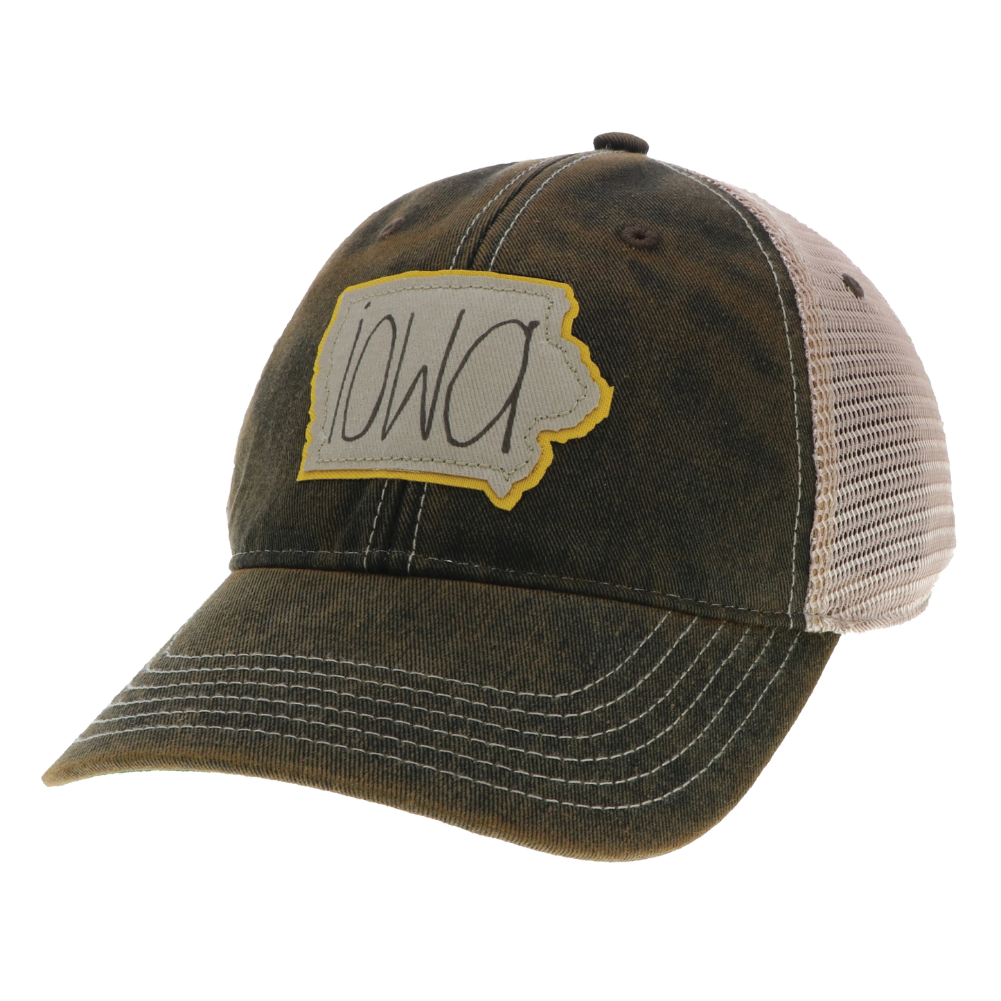 Iowa Old Favorite Trucker Hat in Black