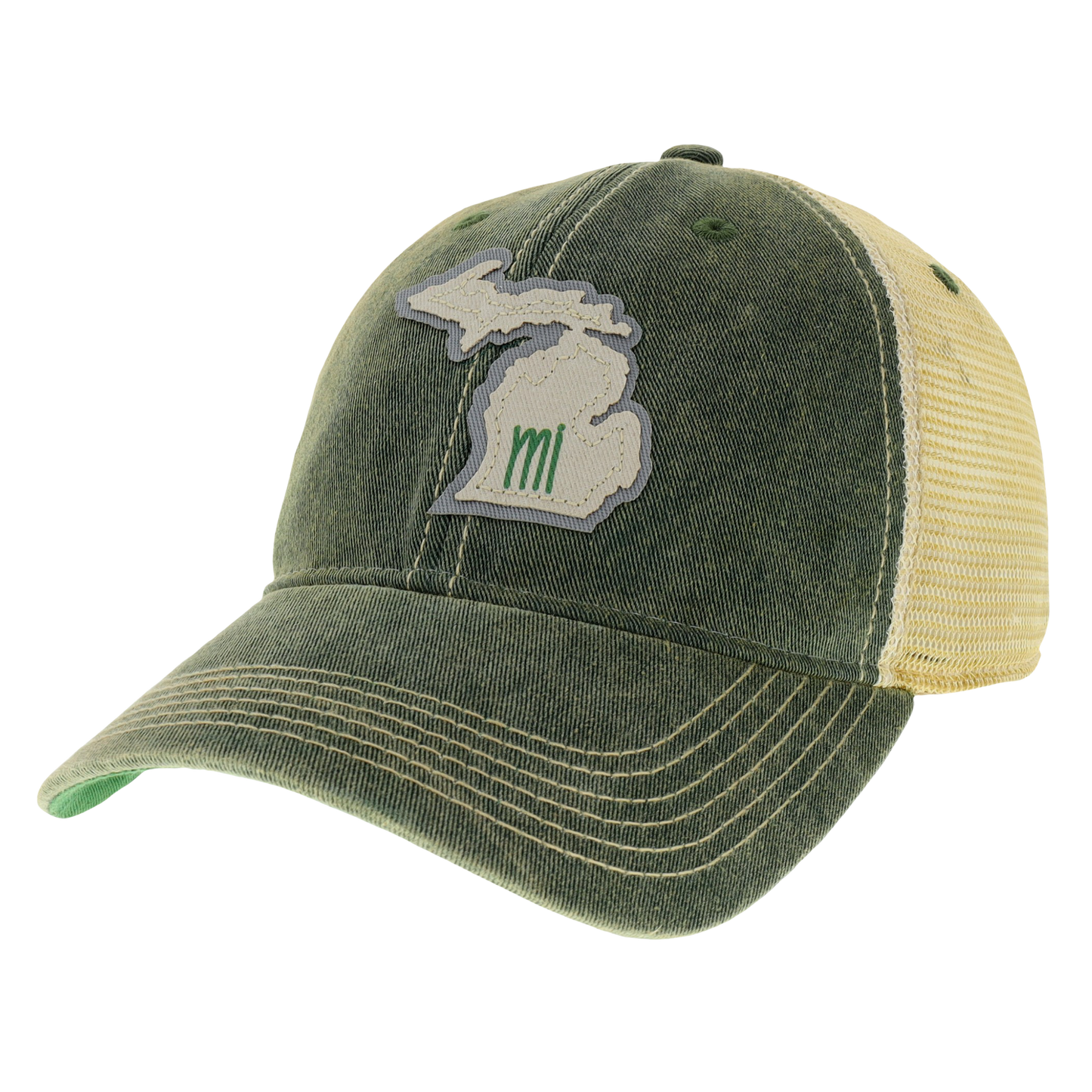 Michigan Old Favorite Trucker Hat in Green