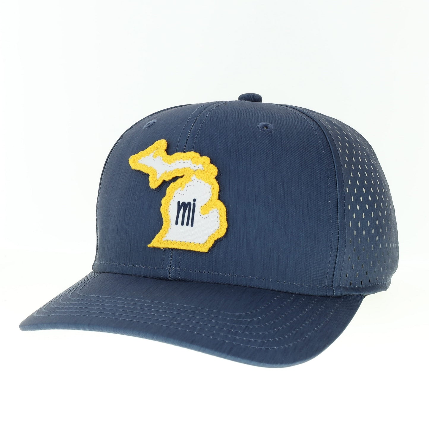Michigan Rempa Trucker Hat in Eco Navy