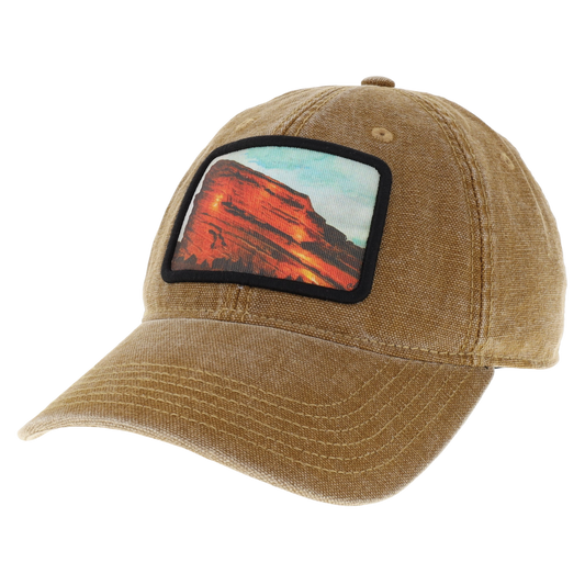 Red Rocks Dashboard Hat in Camel