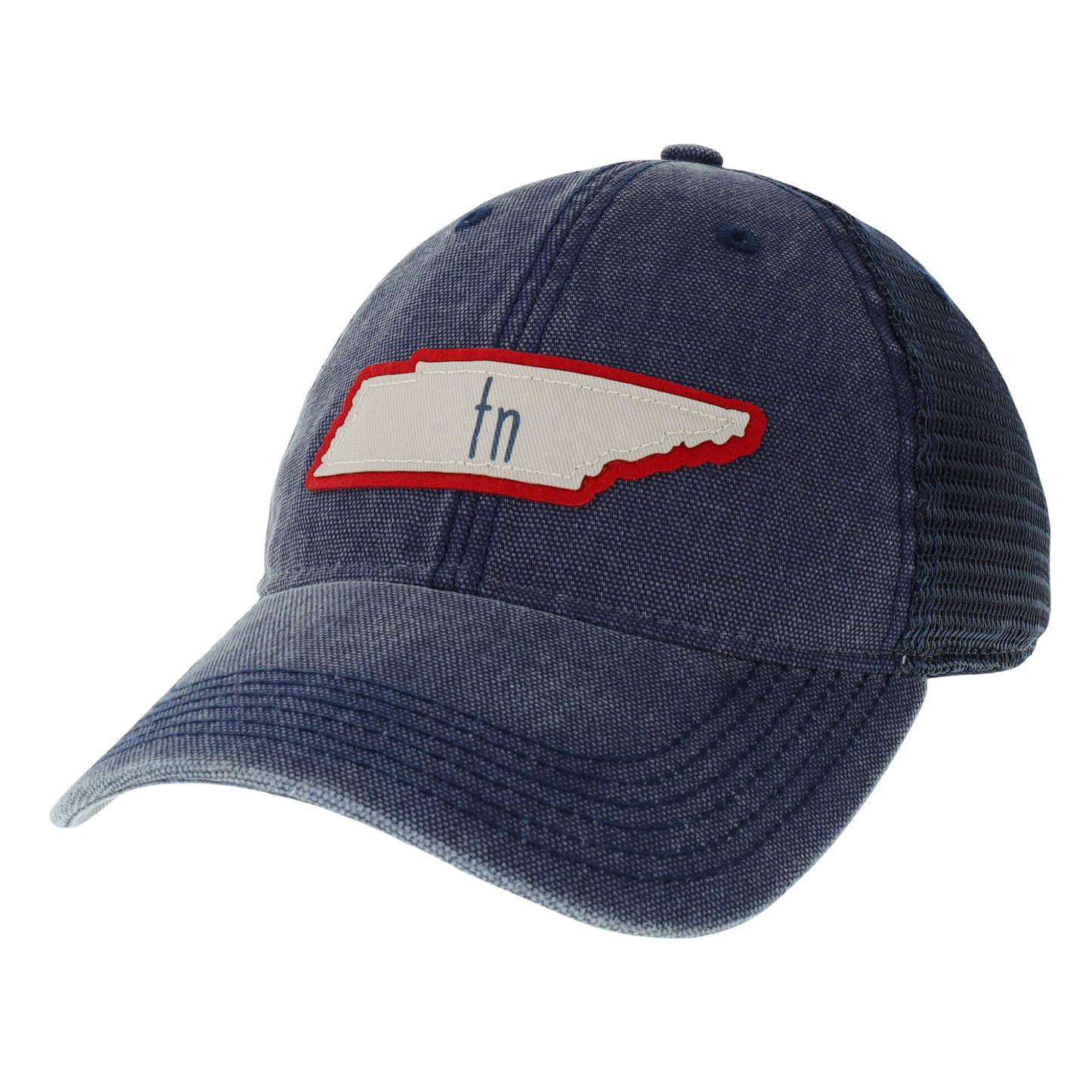 Tennessee Dashboard Trucker Hat in Navy/Navy