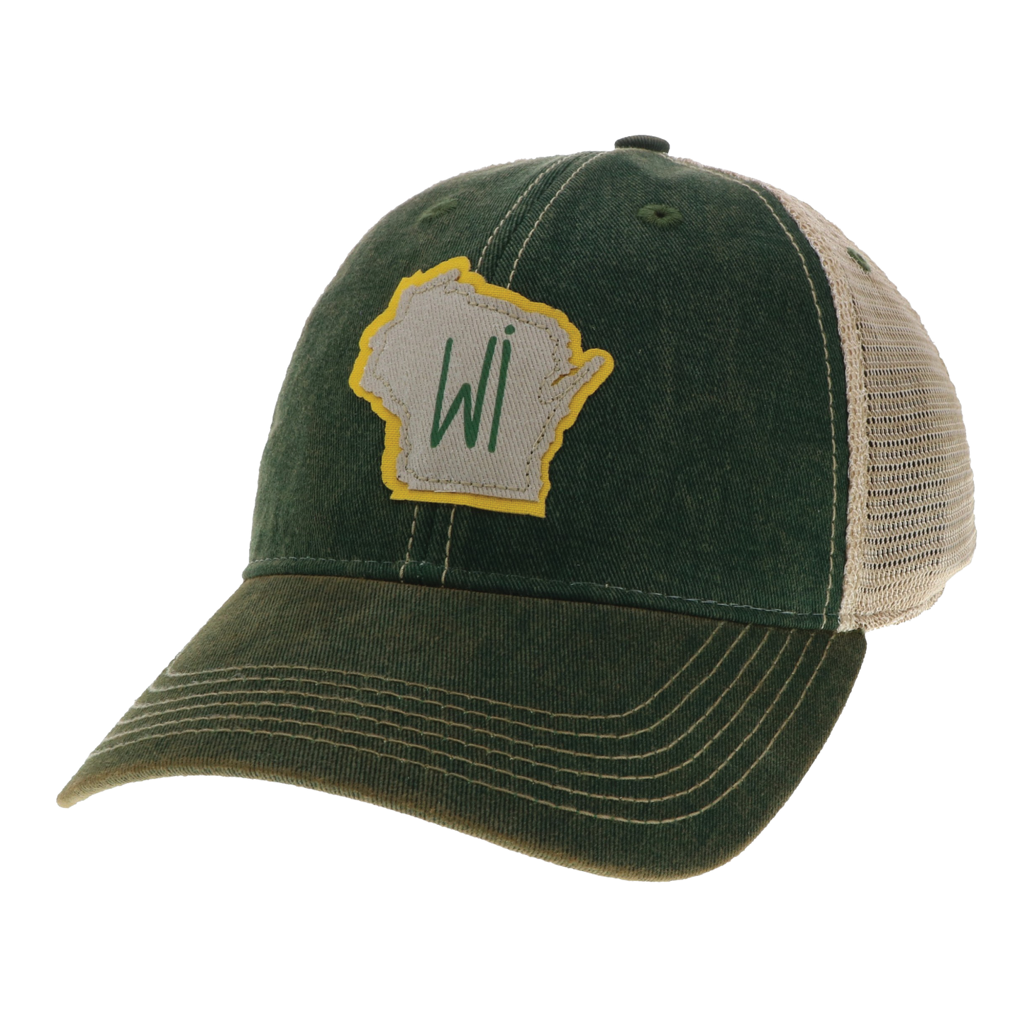 Wisconsin Old Favorite Trucker Hat in Green