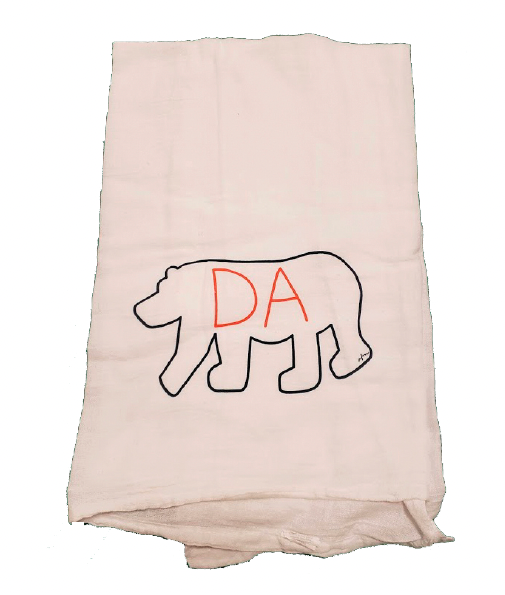 Da Bear Tea Towel