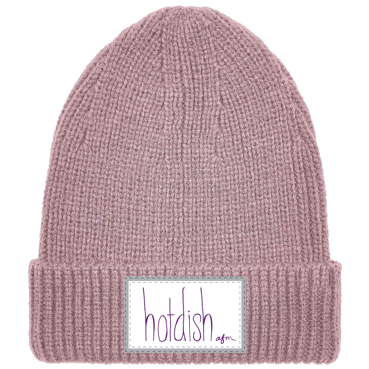 Hotdish Ribbed Cuffed Beanie in Dusty RoseHotdish Ribbed Cuffed Beanie in Dusty Rose