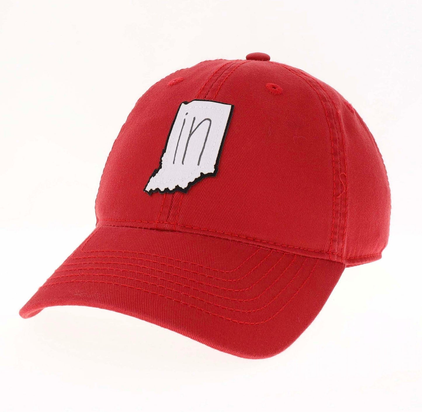 Indiana Relax Twill Hat in Scarlet