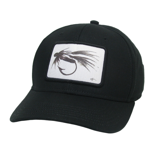 B&W Fly Mid-Pro Hat in Black