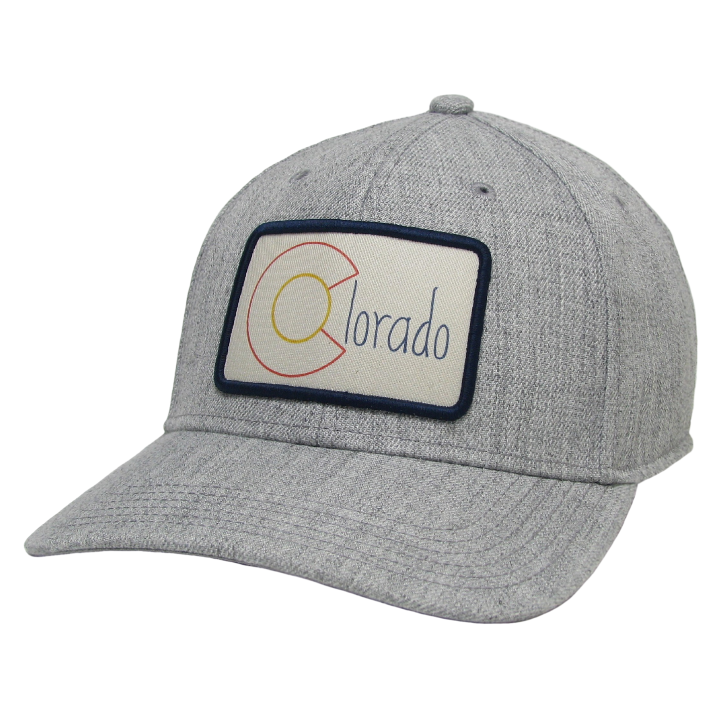 Colorado Mid-Pro Hat in Heathered Light Grey