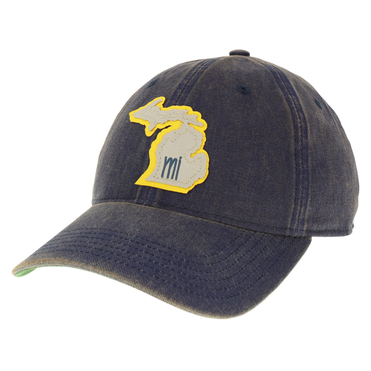 Michigan Old Favorite Hat in Navy