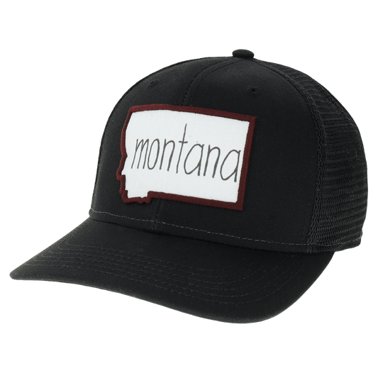 Montana Mid-Pro Trucker Hat in Black