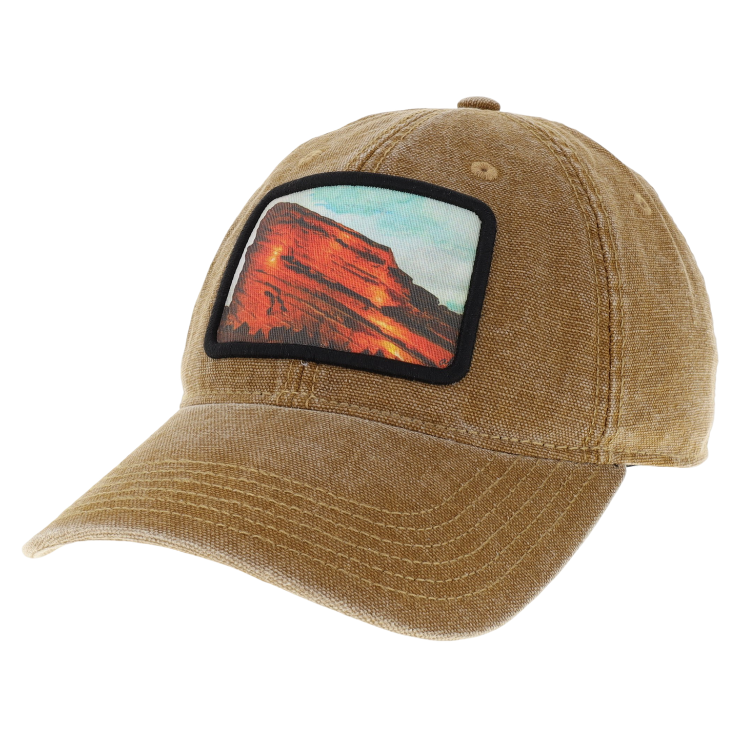 Red Rocks Dashboard Hat in Camel