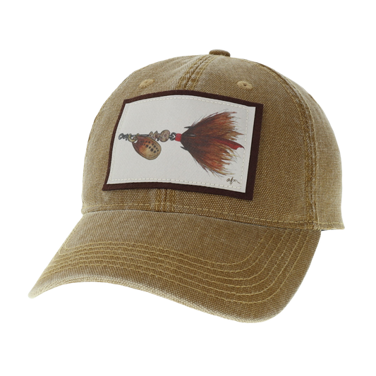 Spinner Lure Dashboard Hat in Camel