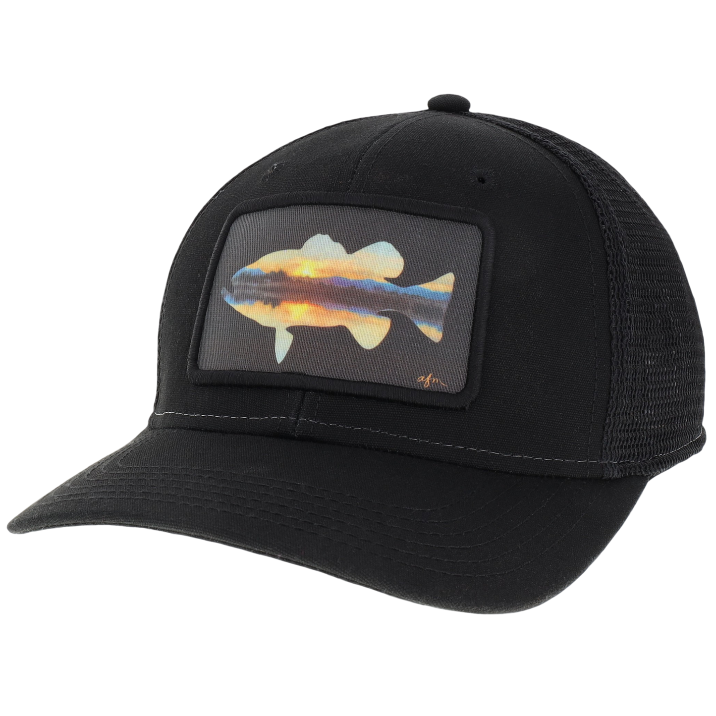 Fishing Bass Mid Pro Trucker Hat