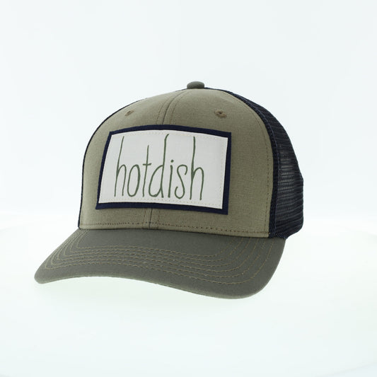 Hotdish Mid-Pro Trucker Hat in Vegas/Olive/Navy